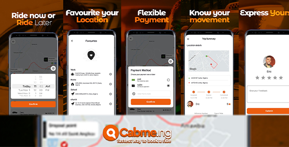 Cab Hailing and logistics App